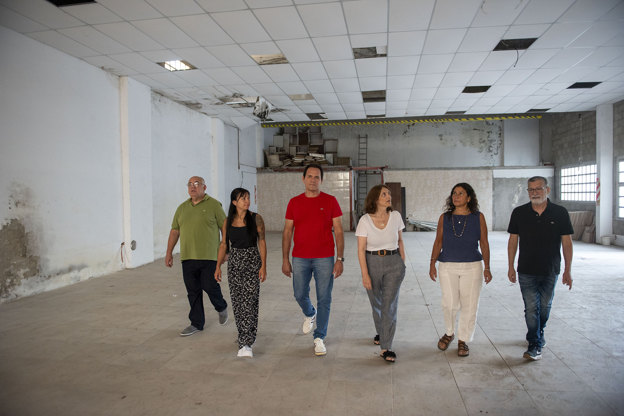 NOTICIAS CAMPANA:LOS CONCEJALES DE JUNTOS POR CAMPANA VISITARON EL EDIFICIO QUE INCORPORO EL MUNICIPIO